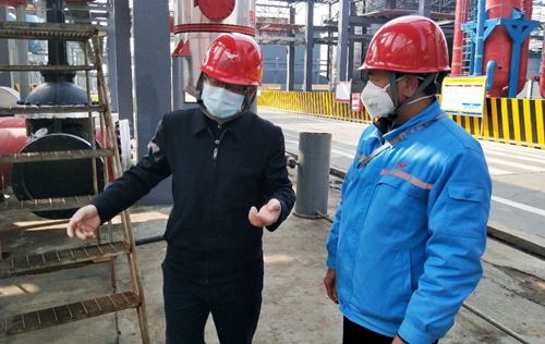 王大真到股份公司現(xiàn)場檢查疫情防控及安全生產(chǎn)情況(圖3) 王大真到股份公司現(xiàn)場檢查疫情防控及安全生產(chǎn)情況(圖3)