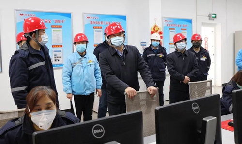 袁衛(wèi)東、王大真到股份公司檢查督導(dǎo)疫情防控及安全生產(chǎn)工作(圖3)