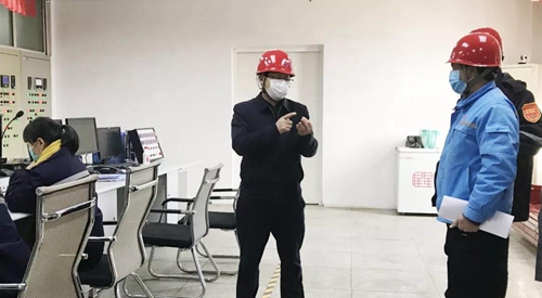 王大真到股份公司檢查疫情防控及安全生產情況(圖1) 王大真到股份公司檢查疫情防控及安全生產情況(圖1)