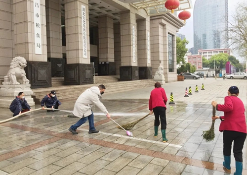 集團總部:嚴抓疫情防控 保障辦公秩序(圖6) 集團總部:嚴抓疫情防控 保障辦公秩序(圖6)