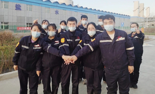 新疆宜化氯堿分廠氯乙烯三班、合成二班榮獲準東開發(fā)區(qū)安全標準化示范班組稱號(圖2)