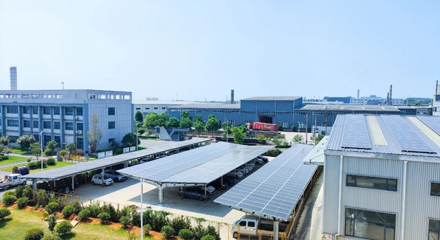 新材料公司光伏發(fā)電項(xiàng)目順利并網(wǎng)！(圖1)