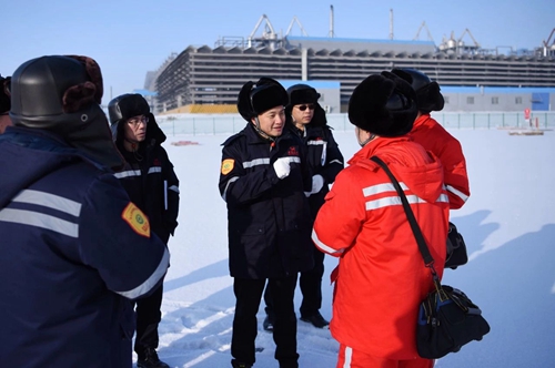 宜昌市領導王應華、王大真一行到新疆宜化調研走訪