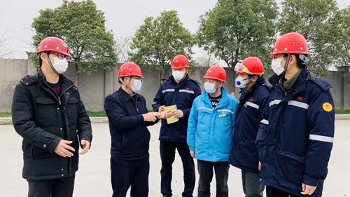王大真到楚星公司、松滋肥業(yè)檢查疫情防控及安全生產(chǎn)情況