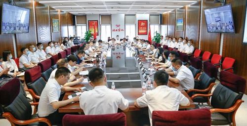 集團(tuán)營(yíng)銷(xiāo)系統(tǒng)召開(kāi)2020年半年工作總結(jié)大會(huì)